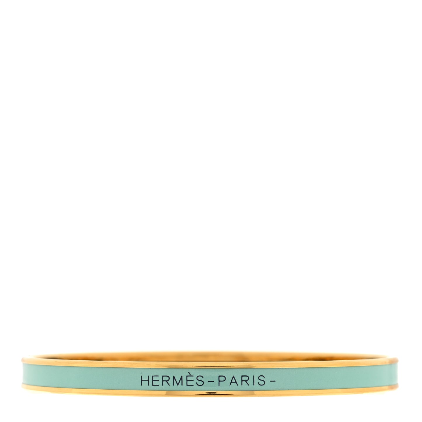 Enamel Extra Narrow Uni Bracelet 62 Aqua