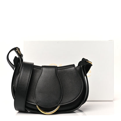 Chloe Calfskin Small Ride Crossbody Bag Black 10 of 10