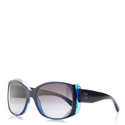 Chanel Mother of Pearl CC Sunglasses 5227-H Blue 1 of 9