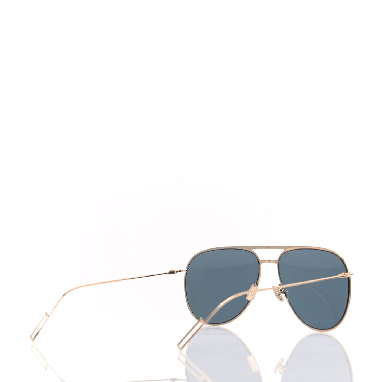 Homme Mens Aviator Sunglasses Gold