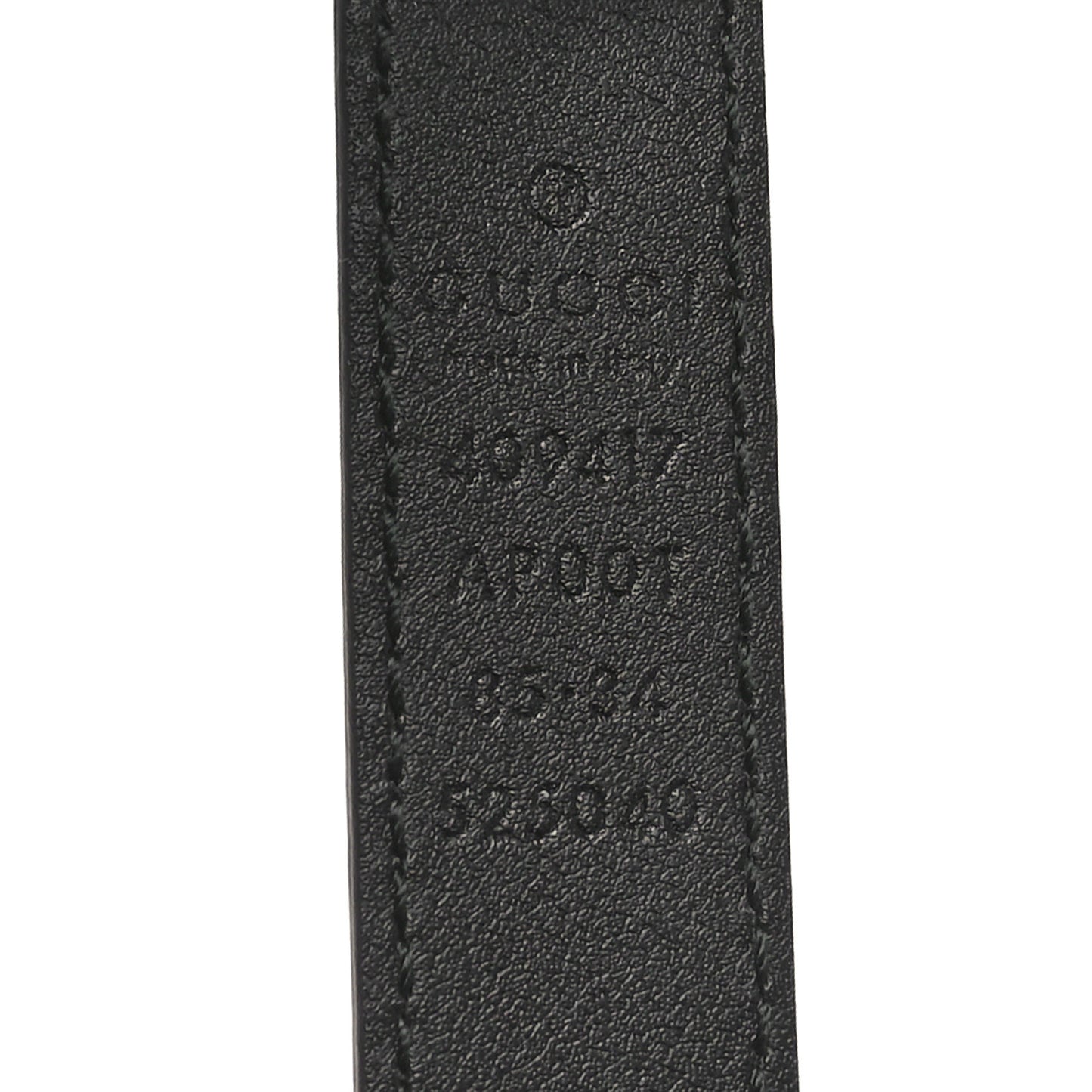 Calfskin Double G 20mm Belt 85 34 Black