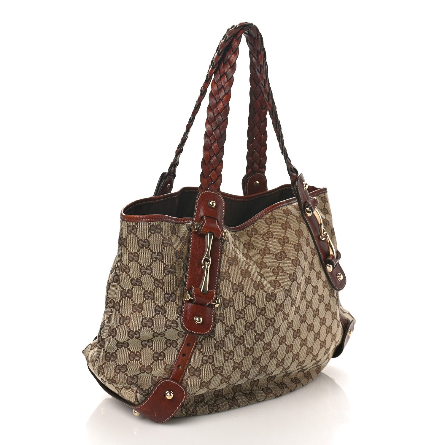 Gucci Monogram Medium Pelham Shoulder Bag Dark Brown 3 of 12