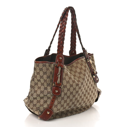 Gucci Monogram Medium Pelham Shoulder Bag Dark Brown 3 of 12