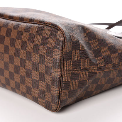 Louis Vuitton Damier Ebene Neo Neverfull MM Rose Ballerine 7 of 18