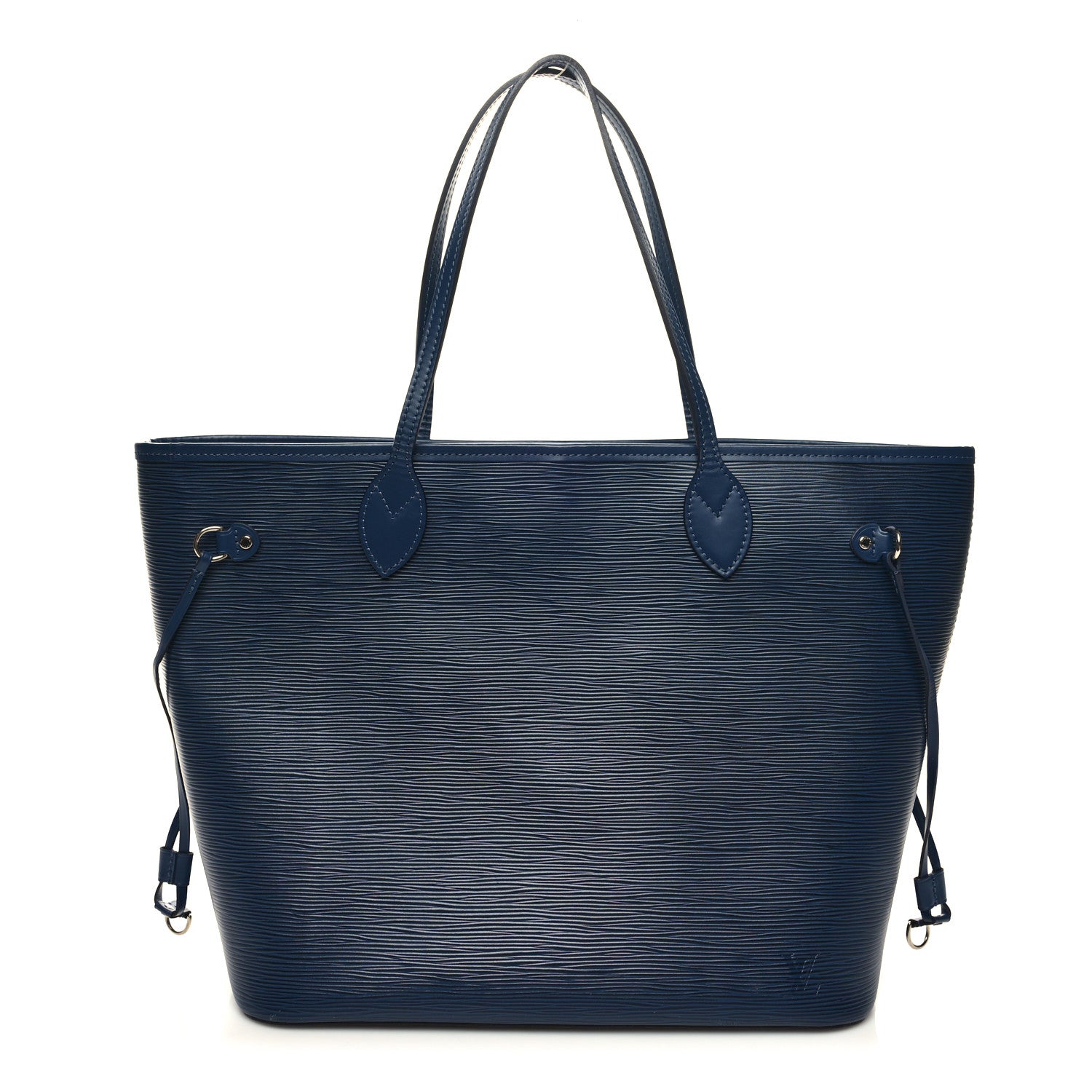 Louis Vuitton Epi Neverfull MM Indigo 3 of 12