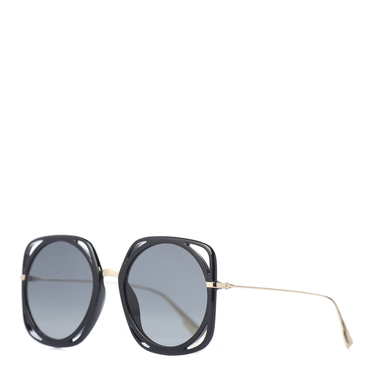 Christian Dior Square Directions Sunglasses Black 1 of 8