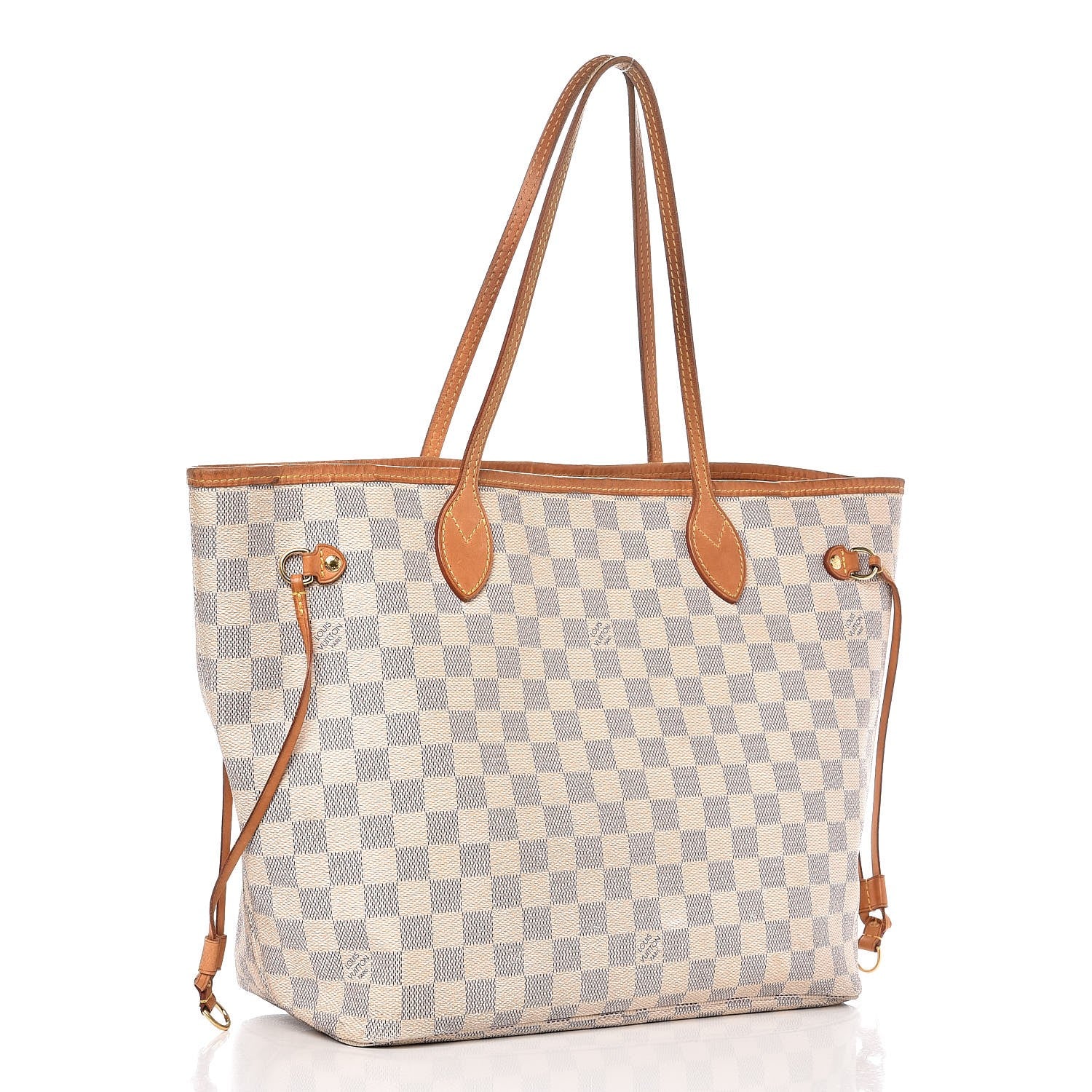 Louis Vuitton Damier Azur Neverfull MM 3 of 16