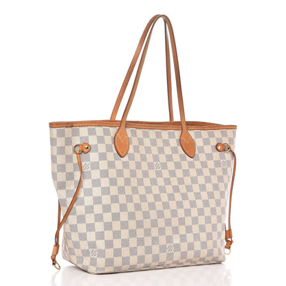 Louis Vuitton Damier Azur Neverfull MM 3 of 16