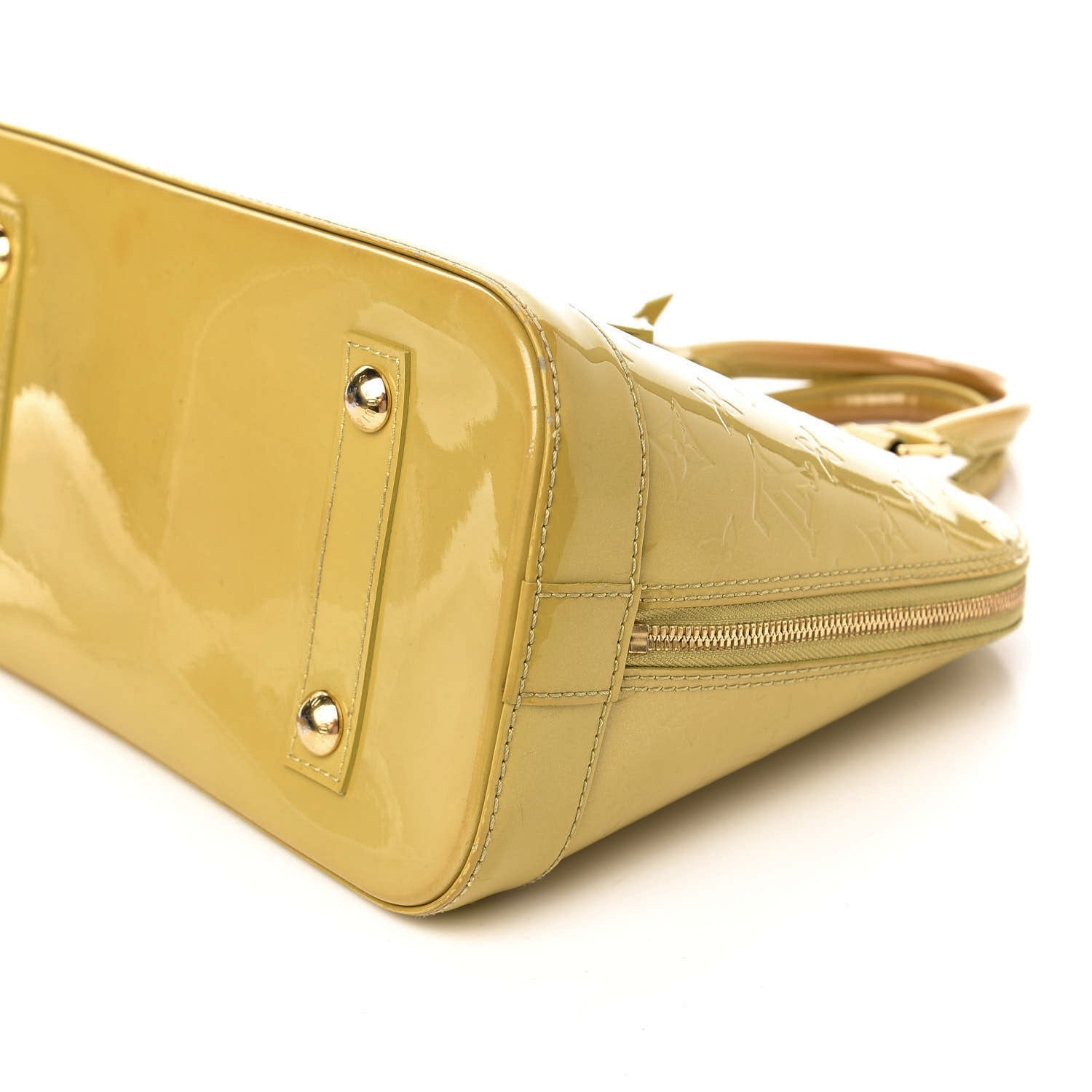 Louis Vuitton Vernis Alma PM Citrine 7 of 16