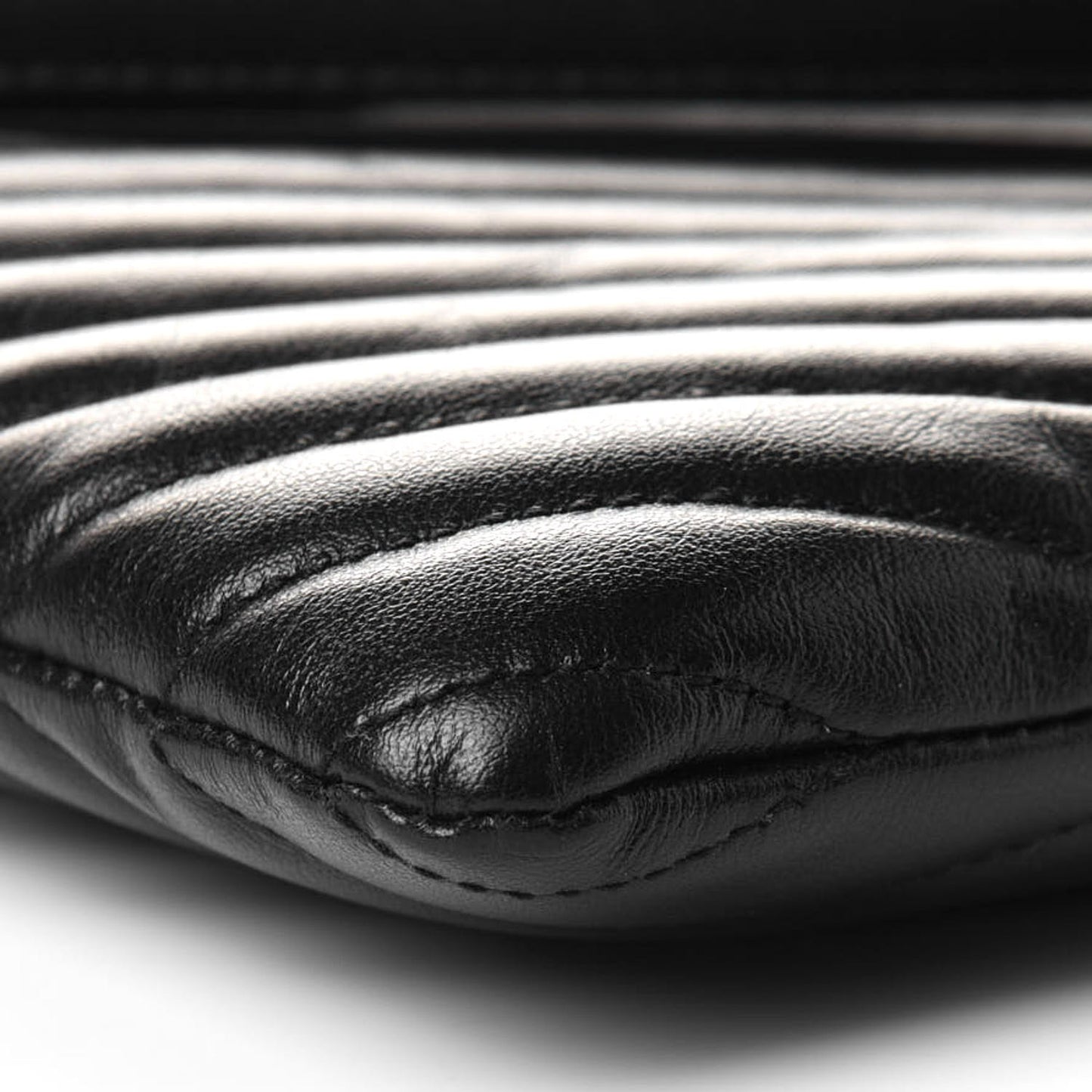 Calfskin Matelasse Monogram Cassandre Tablet Pouch Black