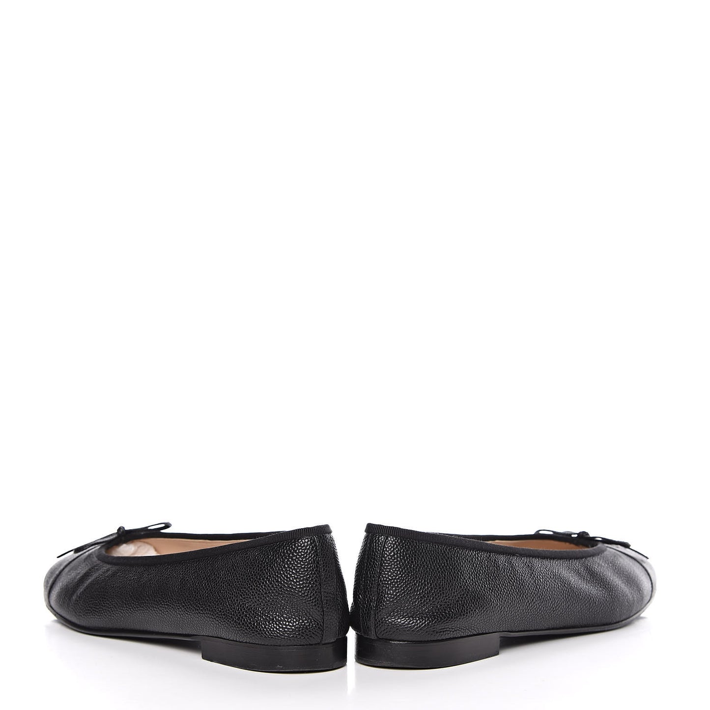 Caviar CC Cap Toe Ballerina Flats 42 Black
