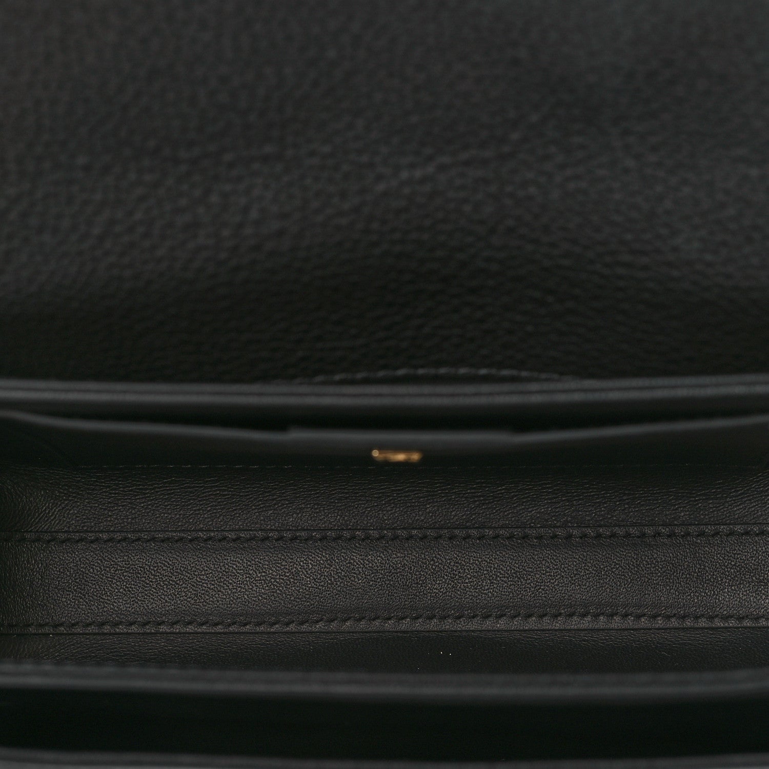 Salvatore Ferragamo Calfskin Glam Shoulder Bag Black 4 of 7