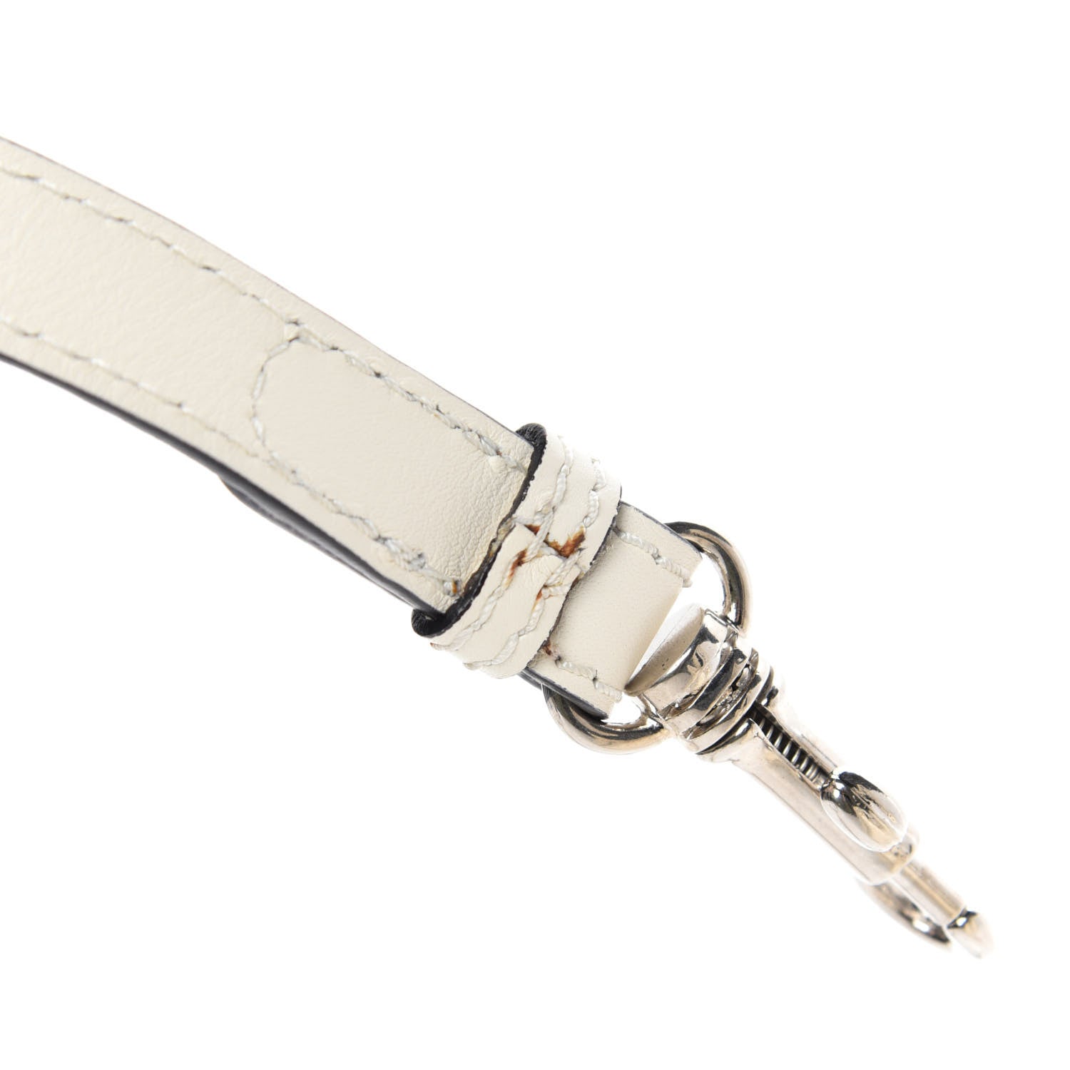 Alexander McQueen Calfskin Whipstitch Folk Tote White 18 of 22