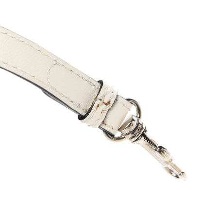 Alexander McQueen Calfskin Whipstitch Folk Tote White 18 of 22