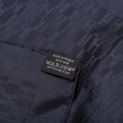 Hermes Silk Faconnee Pocket Square 3 of 3