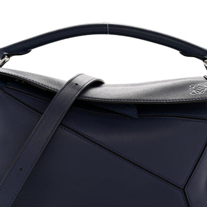 Loewe Calfskin Small Puzzle Bag Marine 8 of 13