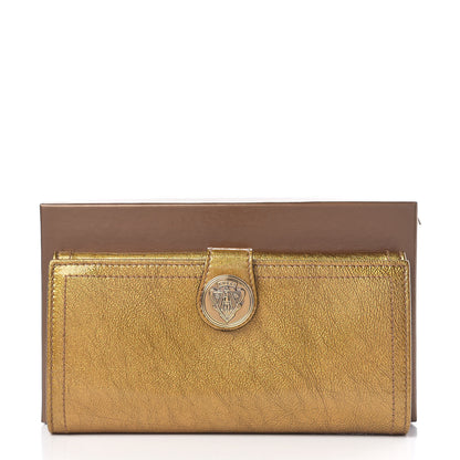 Gucci Patent Hysteria Continental Wallet Gold 8 of 8