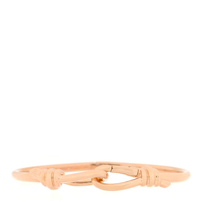 Tiffany 18K Rose Gold Paloma Picasso Knot Hinged Bangle Bracelet 1 of 3