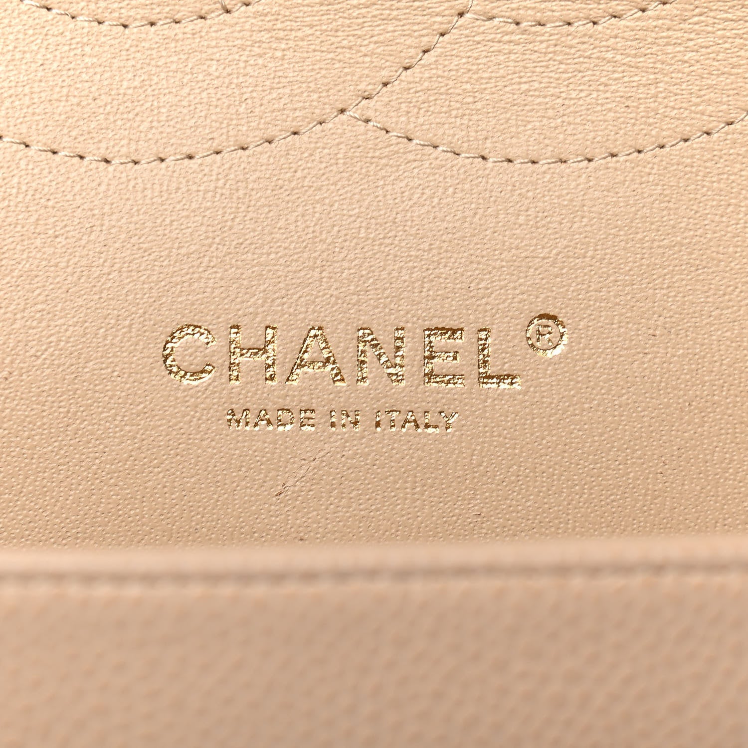 Chanel Caviar Quilted Jumbo Double Flap Beige Clair 6 of 12