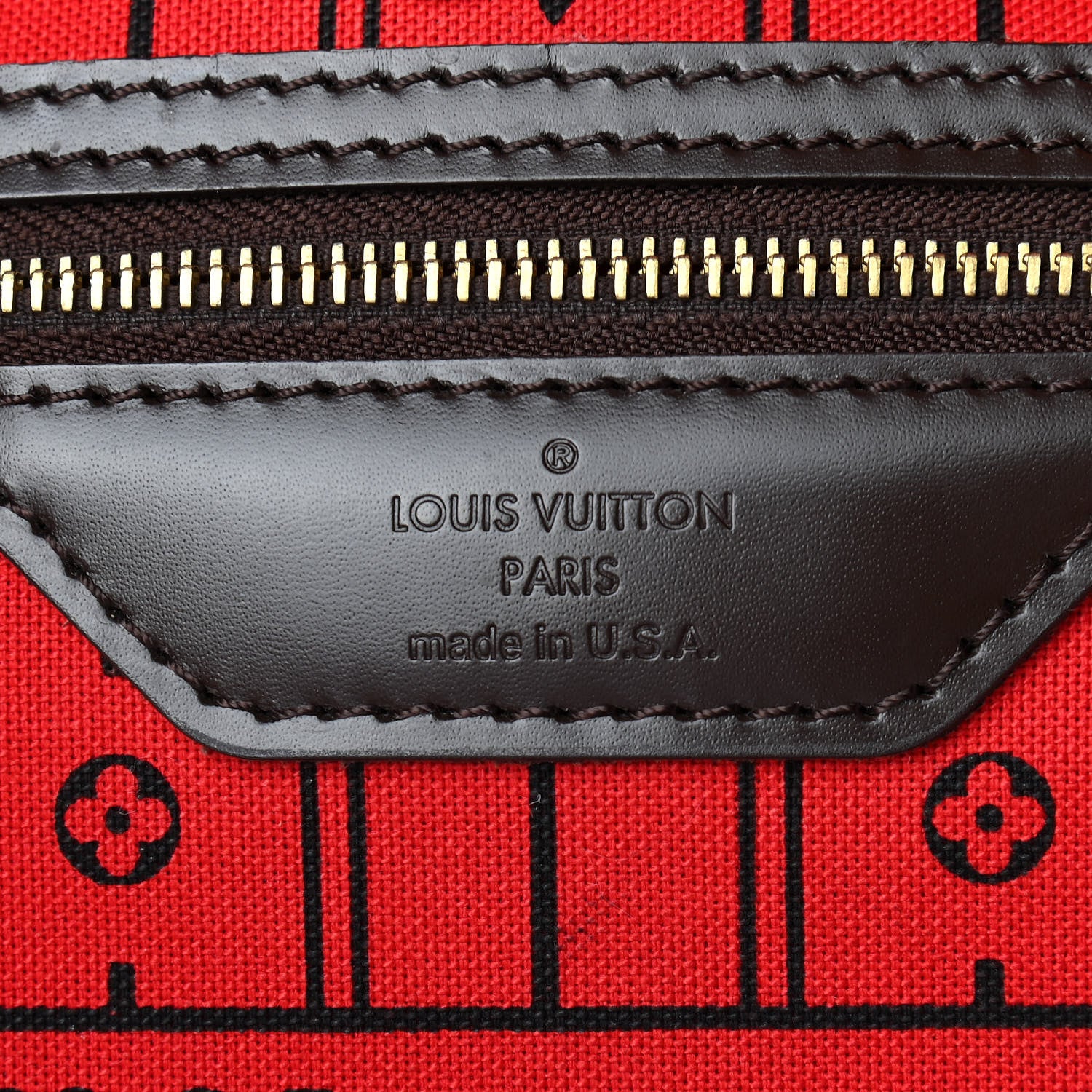 Louis Vuitton Damier Ebene Neverfull GM 6 of 9