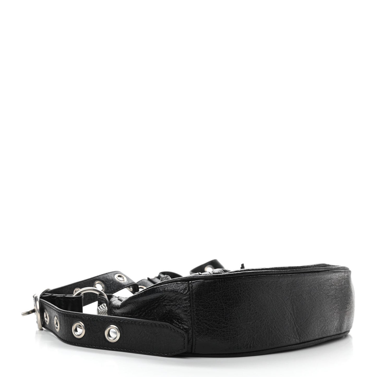 Agneau Arena Le Cagole Shoulder Bag XS Black