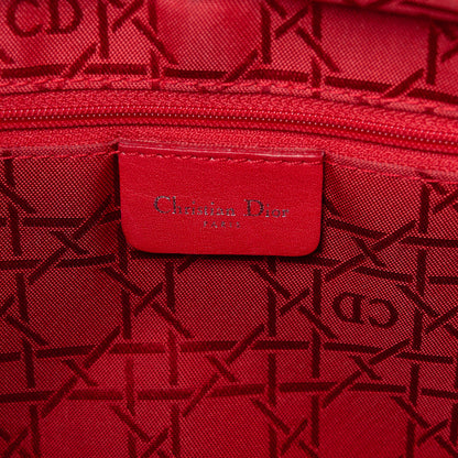Christian Dior Nylon Cannage Large Lady Dior Black 6 of 10