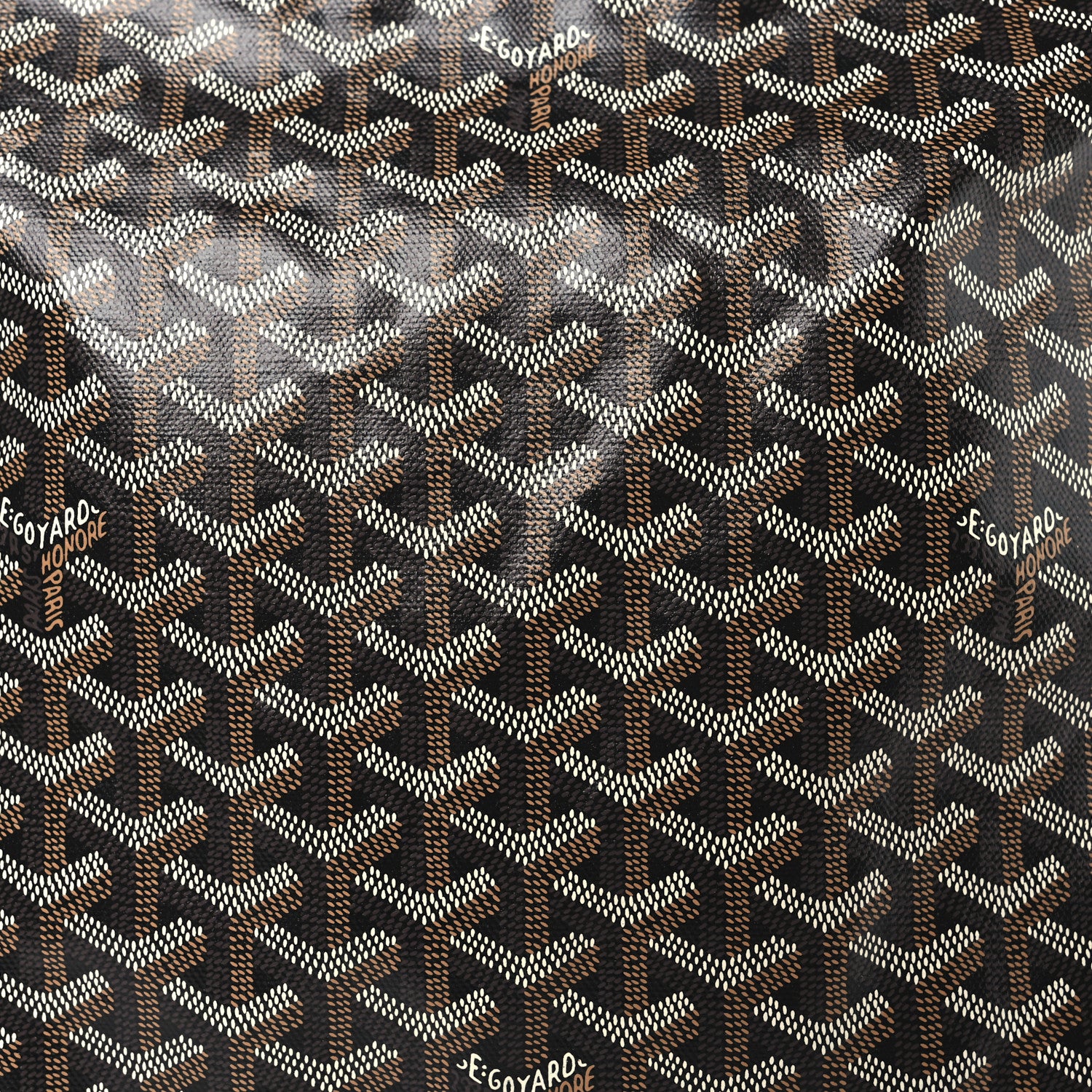 Goyard Goyardine Boheme Hobo Black Gold 8 of 10