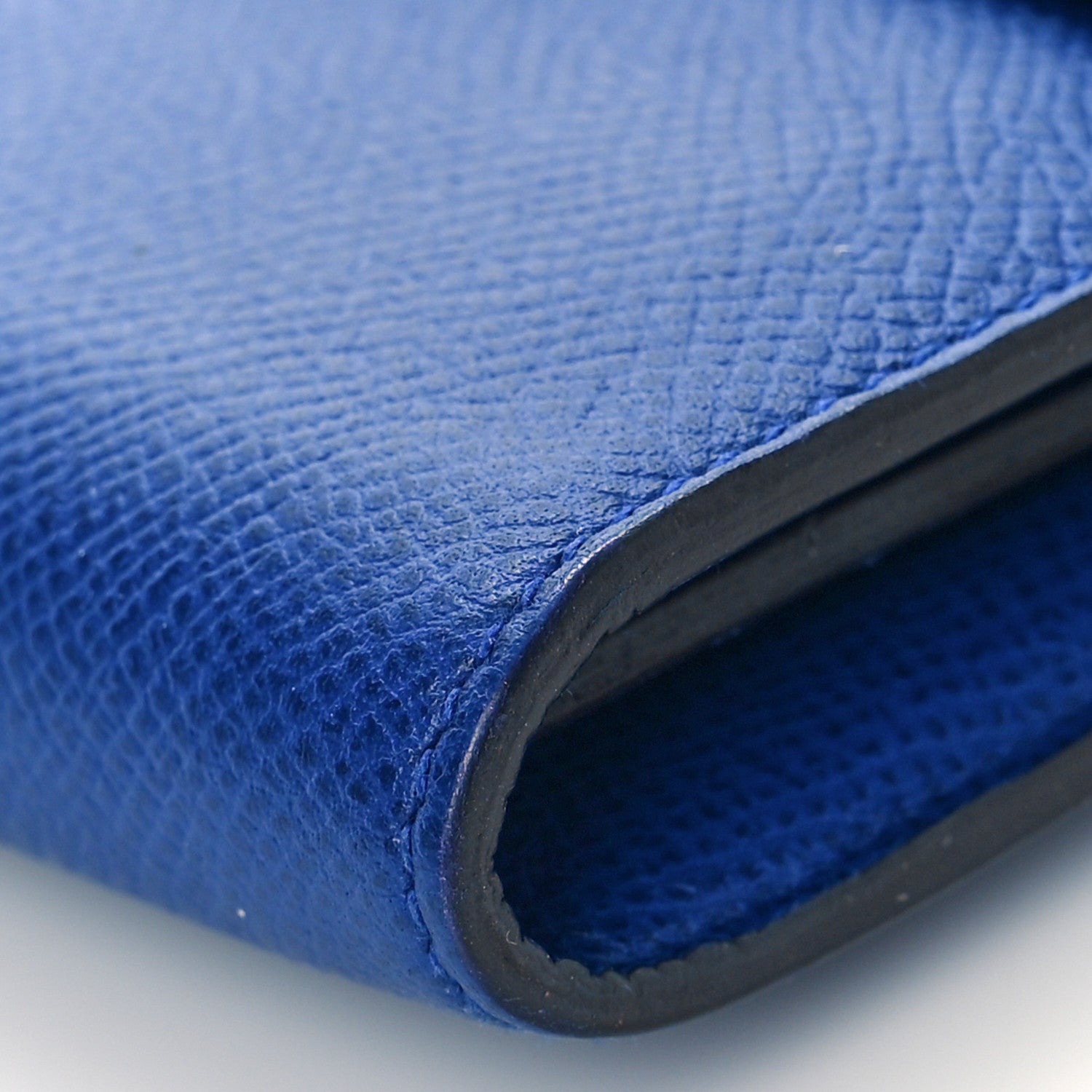 Hermes Epsom Kelly Longue Wallet Bleu Saphir 8 of 8