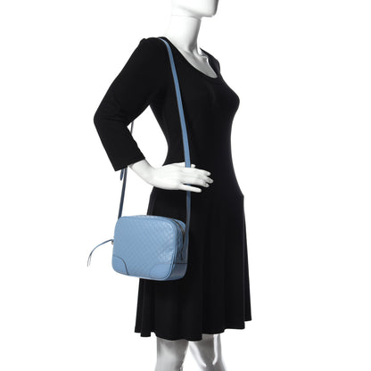 Gucci Microguccissima Mini Bree Messenger Bag Mineral Blue 2 of 9