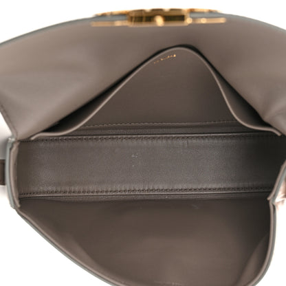 Celine Natural Calfskin Triomphe Shoulder Bag Pebble 5 of 10