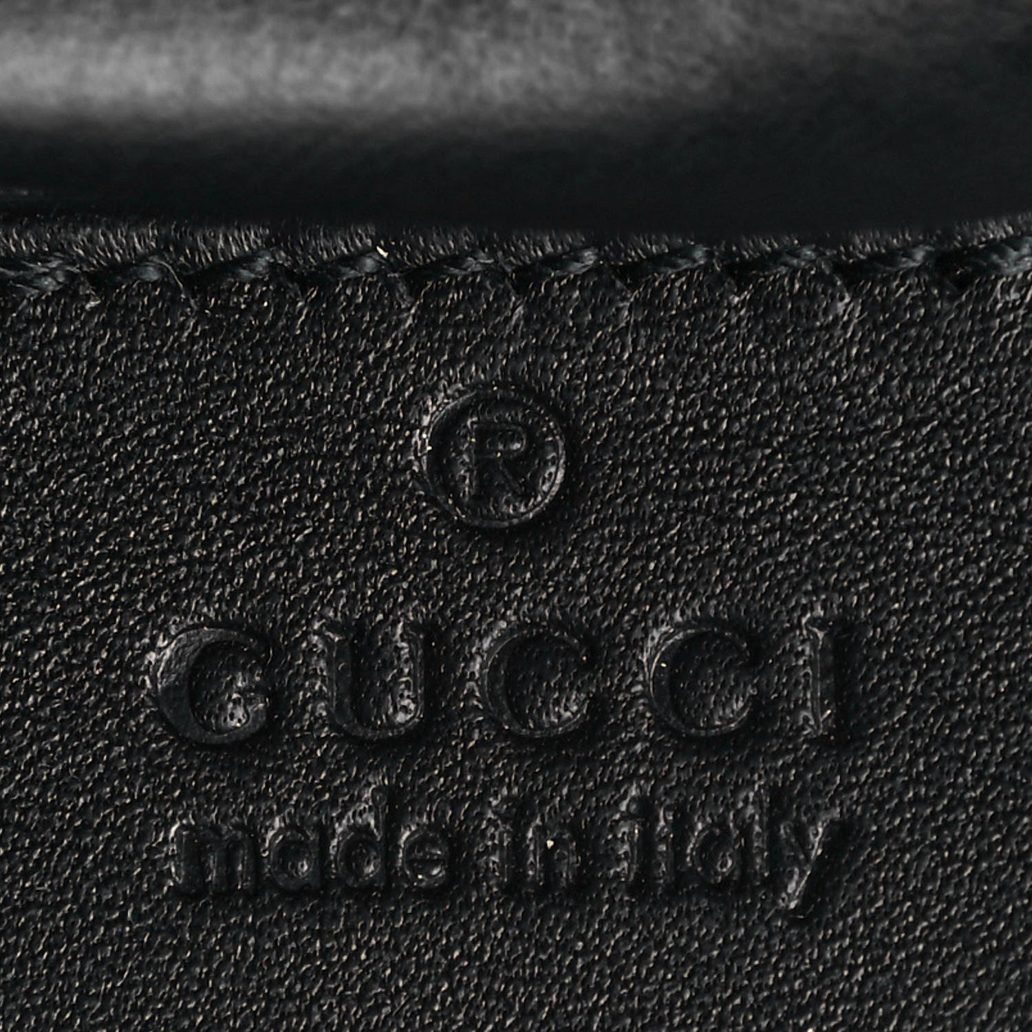 Gucci Lambskin Vinyl Enamel Mini Bucket Bag Black Ruggine 5 of 11