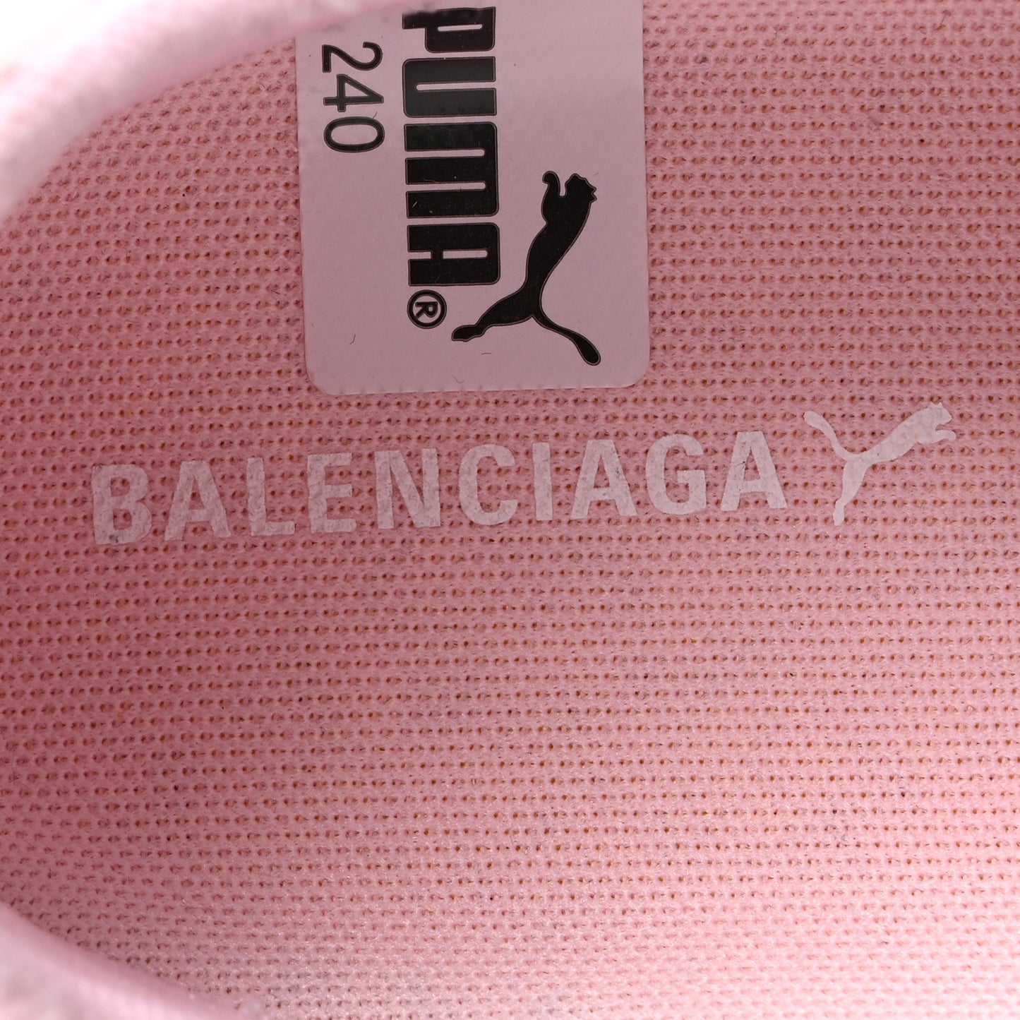 X PUMA Suede Distressed Mens Speedcat Sneakers 38 White Pink