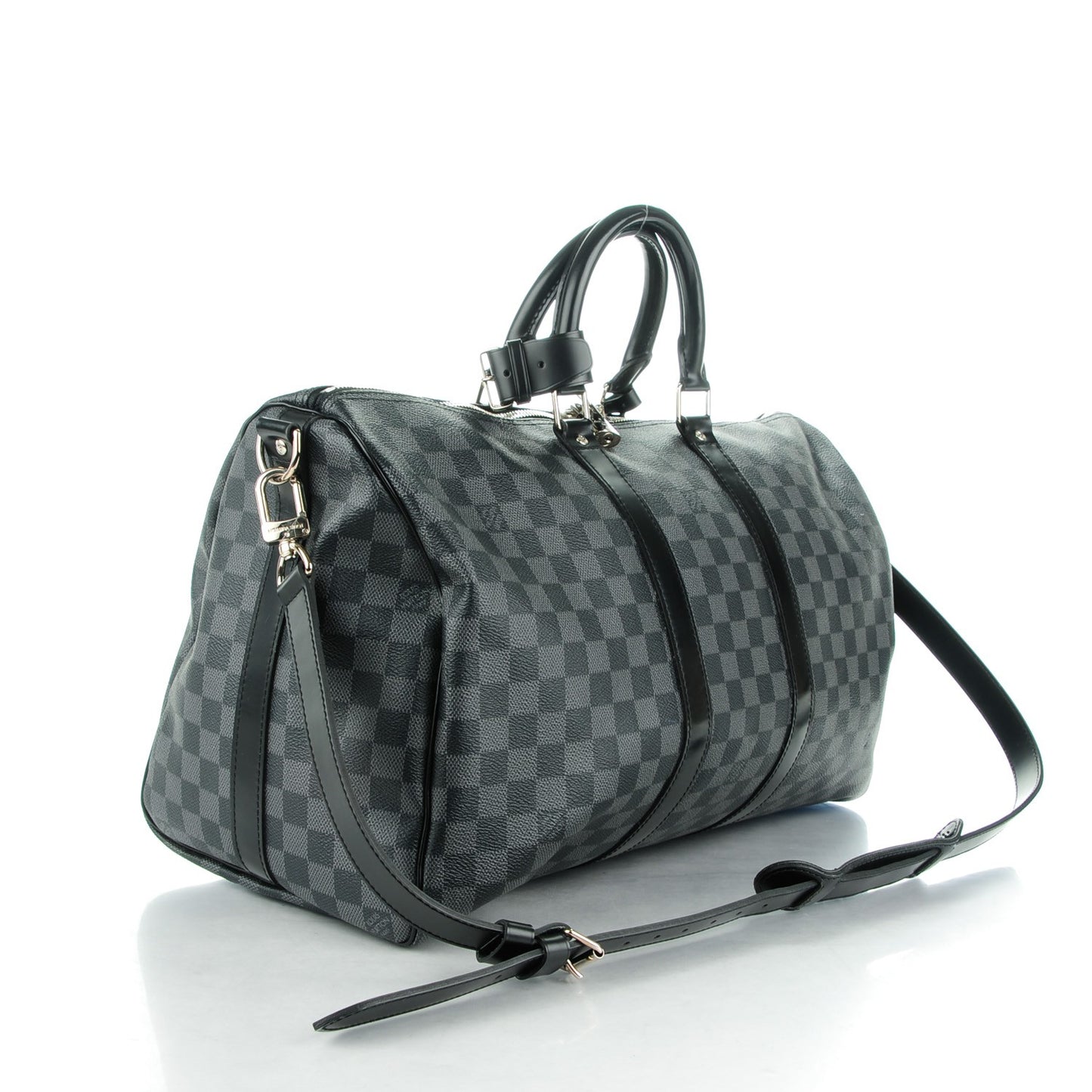 Damier Graphite Keepall Bandouliere 45