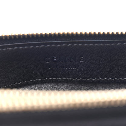 Celine Lambskin Large Trio Crossbody Bag Black 5 of 5