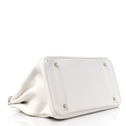 Hermes Togo Birkin 35 White 4 of 14