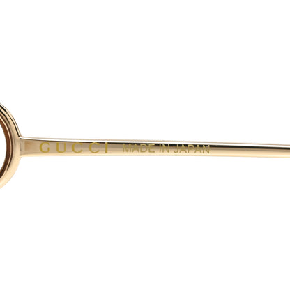 Gucci Metal Round Chain Sunglasses GG1203S Gold 5 of 7