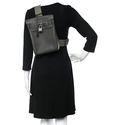Hermes Togo Hac A Dos PM Backpack Vert De Gris 2 of 13