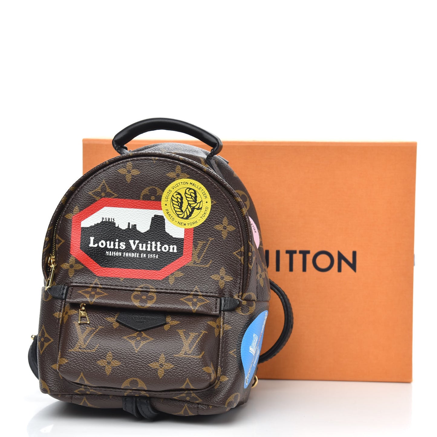 Monogram World Tour Palm Springs Backpack Mini