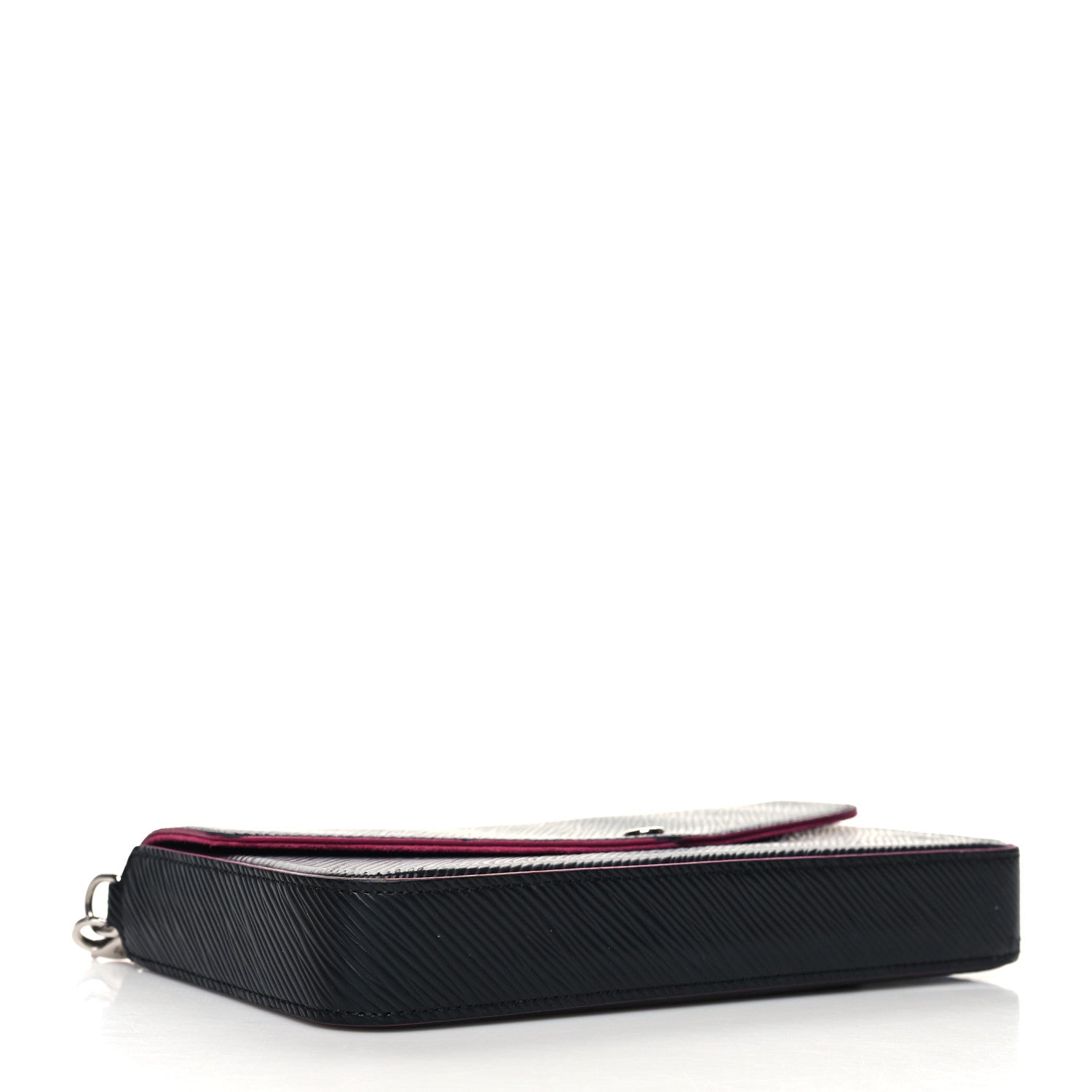 Louis Vuitton Epi Pochette Felicie Black Hot Pink 5 of 13
