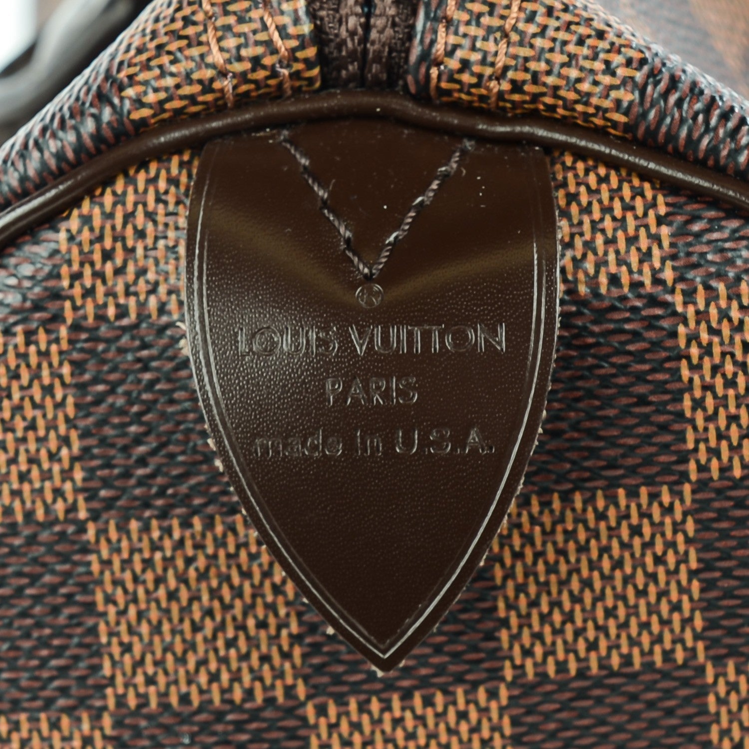 Louis Vuitton Damier Ebene Speedy 30 6 of 7