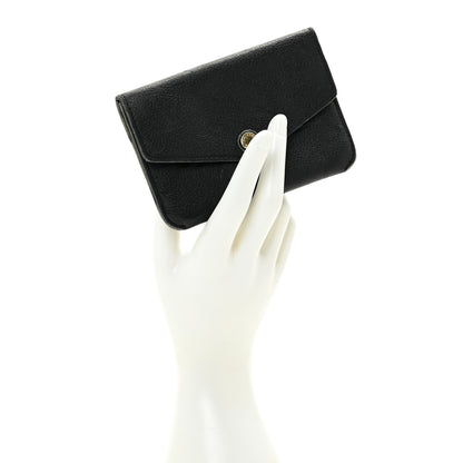 Louis Vuitton Empreinte Key Pouch Black 2 of 15