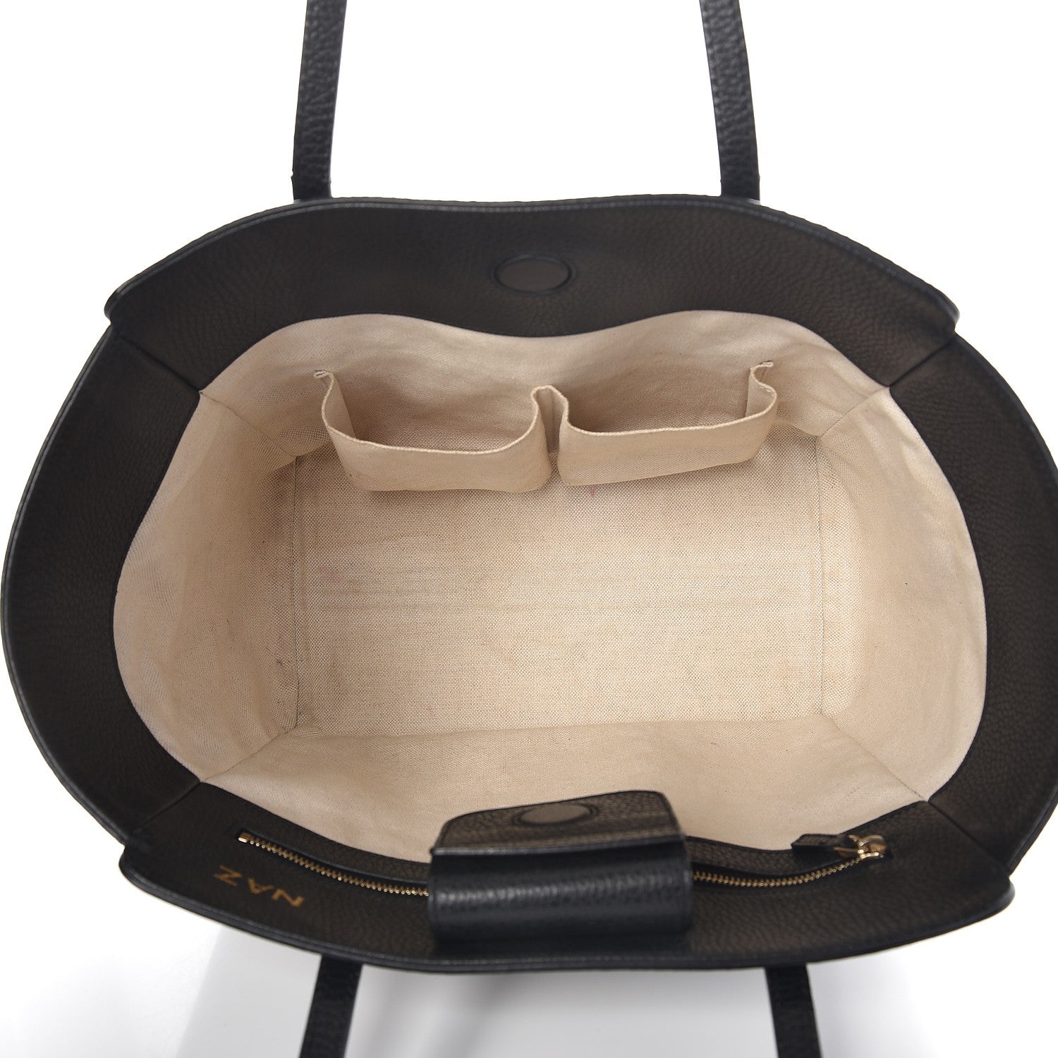 Gucci Pebbled Calfskin Small Swing Tote Black 5 of 14