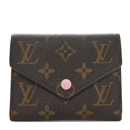 Louis Vuitton Monogram Victorine Wallet Rose Ballerine 1 of 9