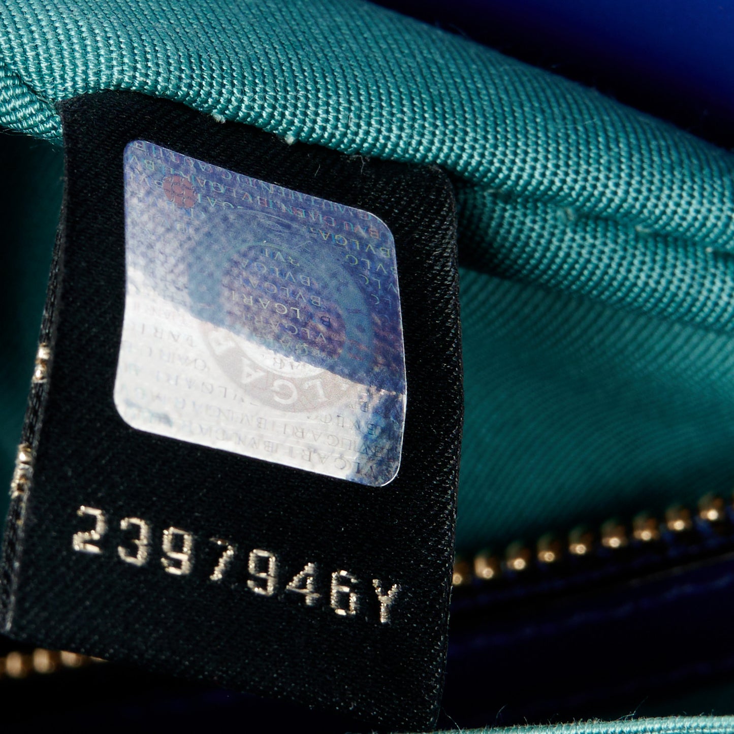 Calfskin Large Serpenti Forever Top Handle Blue
