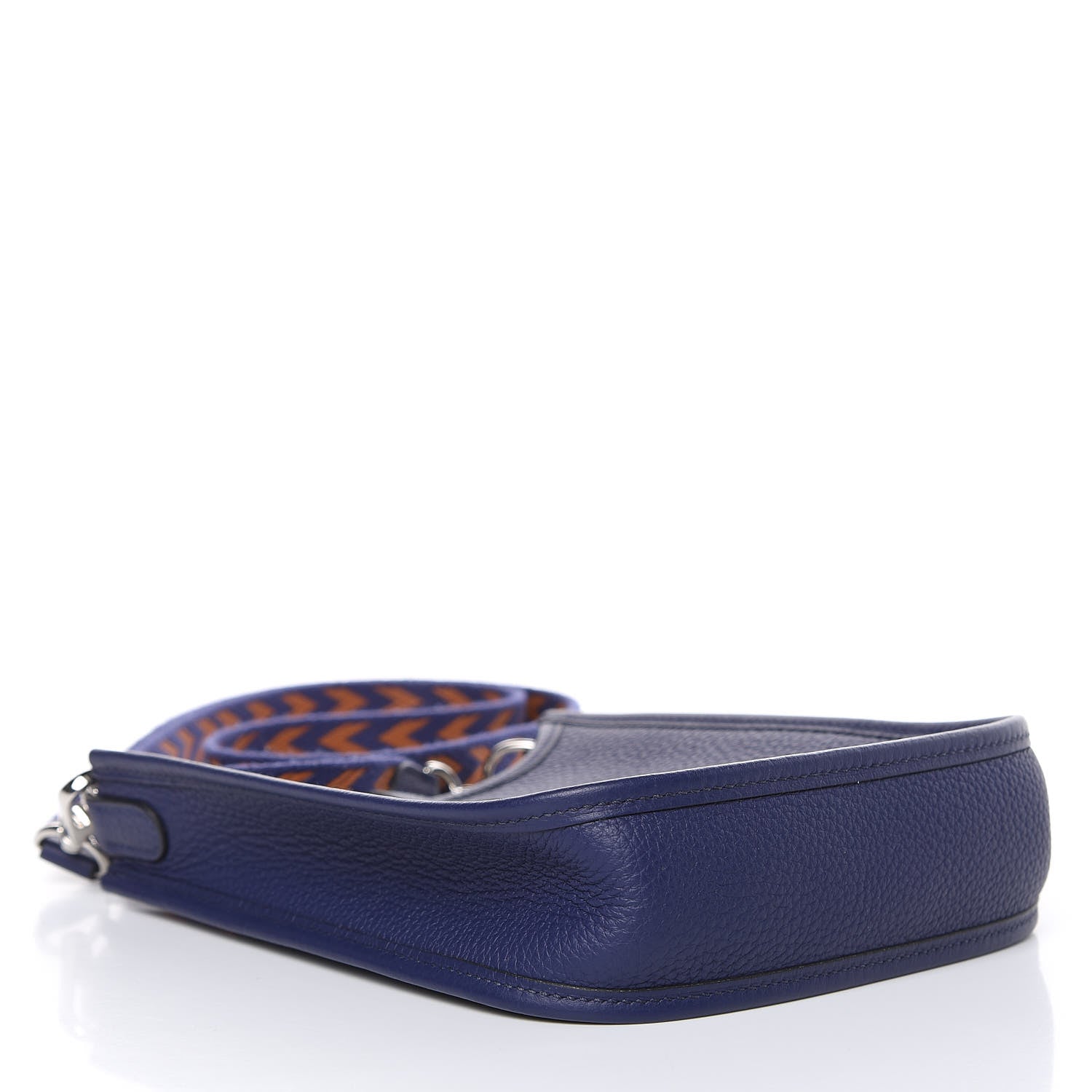Hermes Taurillon Clemence Amazone Evelyne TPM Bleu Encre 4 of 12