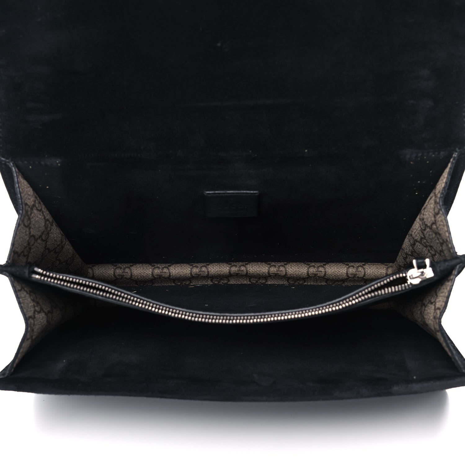 Gucci GG Supreme Monogram Medium Dionysus Shoulder Bag Black 5 of 12