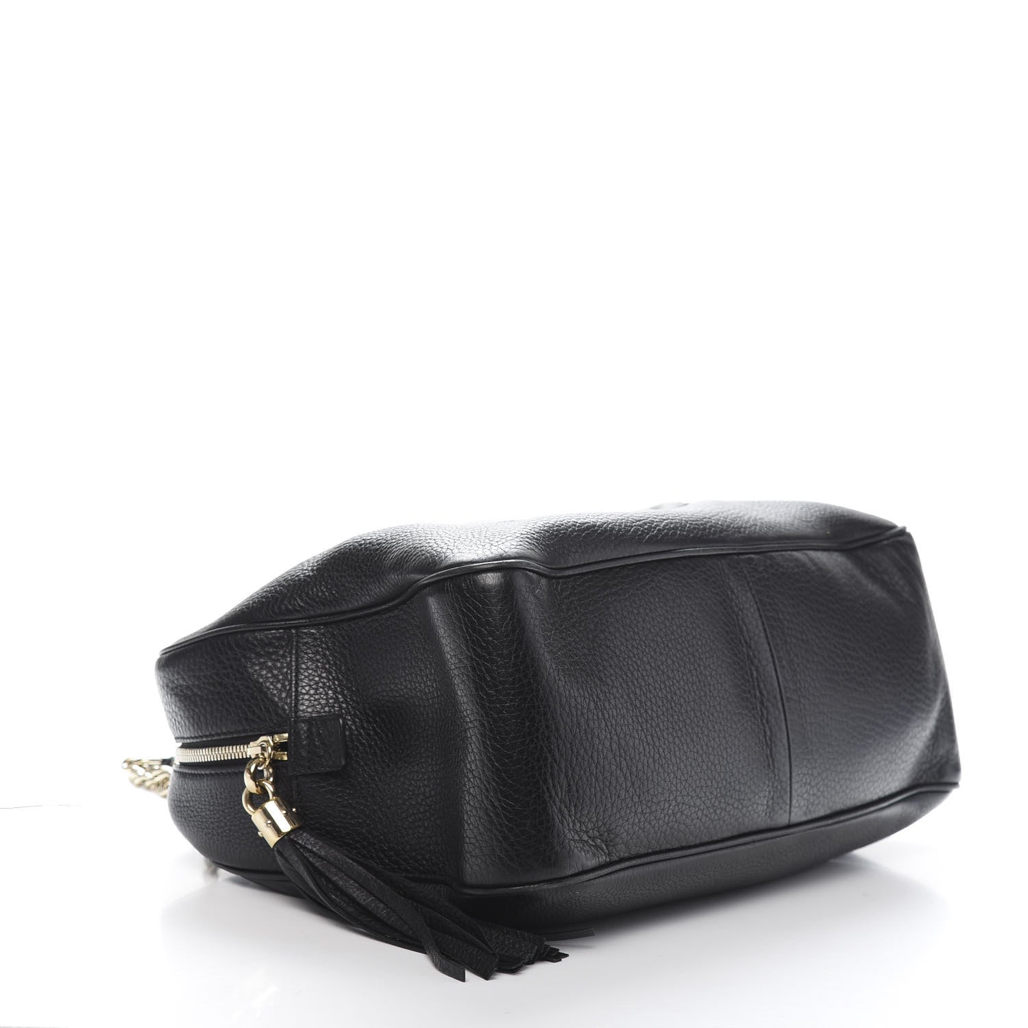 Gucci Pebbled Calfskin Medium Soho Bowler Black 4 of 16
