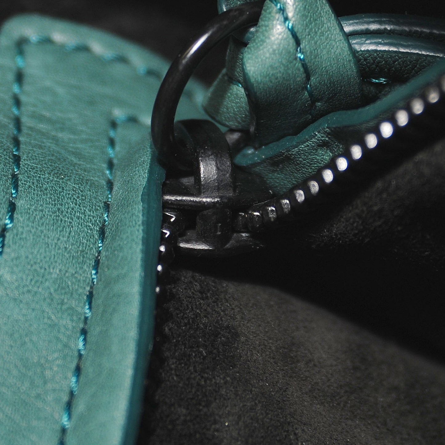 Calfskin Medium Phantom Luggage Emerald Green