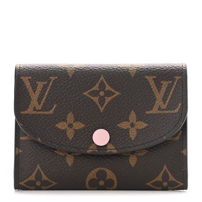 Louis Vuitton Monogram Rosalie Coin Purse Rose Ballerine 1 of 8