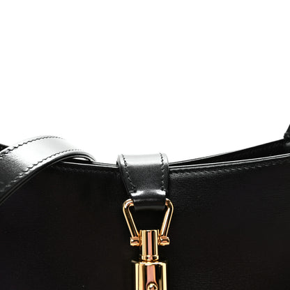 Gucci Boarded Dyana Lux Calfskin Small Jackie 1961 Hobo Black 7 of 9